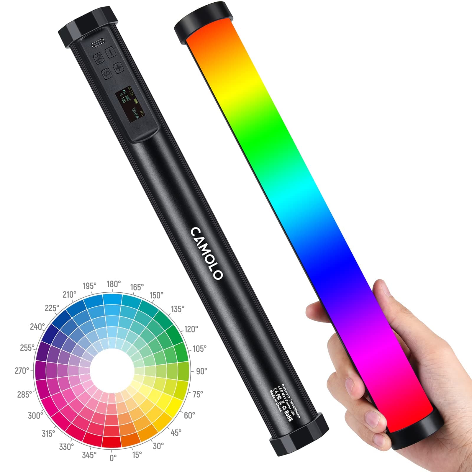 Camolo Stablichter RGB + Warm Kalt und FX